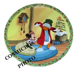 assiette noel PICSOU et le fils de Mickey plate SCROOGE McDUCK in Christmas 1992 - Picture 1 of 2