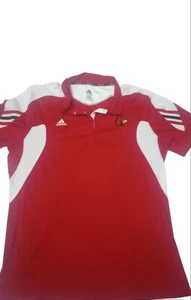 Adidas Louisville Cardinals Jersey Embroidery Sport Top Red Shirt Men’s Size Xl - Picture 1 of 8