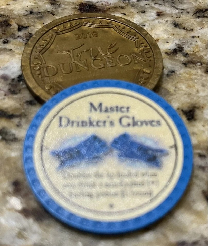 masters drinkers gloves- True Dungeon Token plus bonus - Image 1 of 1