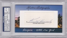 Keith Hernandez New York Mets 2012 HA PSA DNA Auto 8 5t All-Star 2t WS Champ