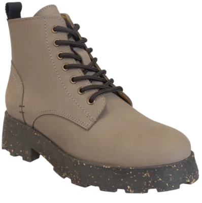 OTBT IMMERSE GREIGE Heeled Cold Weather Boots Women's Size 11 Made in Portugal - Изображение 1 из 4