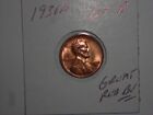 wheat penny 1936D GREAT RED BU 1936-D LOT #B LINCOLN CENT NICE UNC RED LUSTER