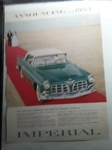 Anuncio de revista Chrysler Imperial 1955 - Imagen 1 de 1