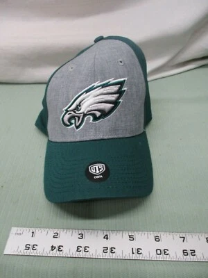 Eagles NFL Fútbol Equipo Deportivo Gorra Sombrero Tocado Nuevo Verde Gris  Foto 1 de 3