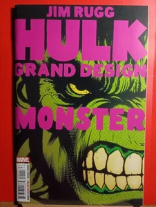2022 Marvel Comics Hulk Grand Design Monster Issue 1 Jim Rugg Cover A Variant - Picture 1 of 1