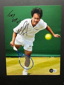 Michael Chang Hot signed autographed tennis legend 8x10 photo Beckett BAS coa - Picture 1 of 1