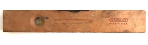STANLEY #107 Vintage 12" Wooden Level Hardware Hand Tool - Picture 1 of 12