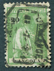 ANGOLA 1924 20c yellow-green SG315 used NG Ceres PERF 12x11.5 #B03