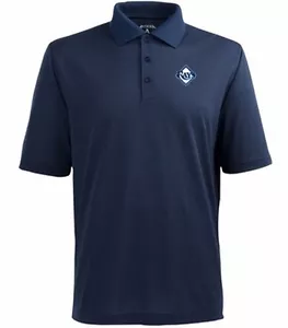 NEW Tampa Bay Rays Pique Performance Short Sleeved Polo - Blue - Mens Small - Picture 1 of 1