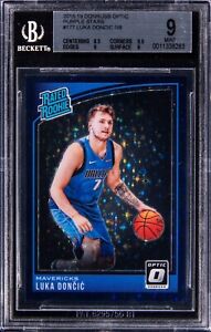 2018-19 DONRUSS OPTIC PURPLE STARS #177 LUKA DONCIC RR SSP 5/13 RC RATED ROOKIE