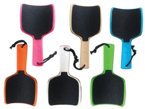 THE SHAPPY FILE Feet Foot Sander Coarse Pink White Green Orange Blue - Picture 1 of 3