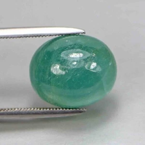 9.35 Cts Antique Stone_Unheated_Madagascar_NATURAL GRANDIDIERITE_Oval Cabochon - Picture 1 of 5