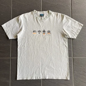 Vintage Paul Frank Gray T Shirt Julius Monkey Kiss Band Graphic Tee Size M Y2K - Foto 1 di 12