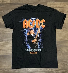 AC/DC Dallas⚡️Thunderstruck PWR UP⚡️Concert Tour T-Shirt Medium - Picture 1 of 6