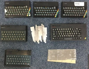 JOB LOT Sinclair ZX Spectrum Parts - boards, cases, key mats & heatsinks - Zdjęcie 1 z 18