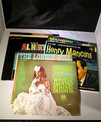 Lot of 7: Al Hirt, Herb Alpert's Tijuana Brass, Henry Mancini | Shelf wear Foto 1 de 4