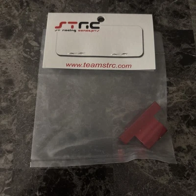(B1) ST Racing 310854R Aluminum Rear Wing Mount Base (Red) Arrma Outcast 6S - Image 1 of 2