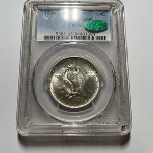 1934 PCGS/cac MS65 Gem Texas Commemorative Half Dollar - Picture 1 of 5