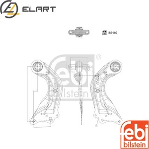 TRACK CONTROL ARM 186460 FOR MAZDA 3/Hatchback/Van P5Y1/P5Y5/P5Y4/P5Z3 1.5L 3 - Picture 1 of 6