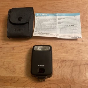 Canon 160E Speedlite Flash for Canon EOS FILM SLR camera, Pre-owned,  - Picture 1 of 6