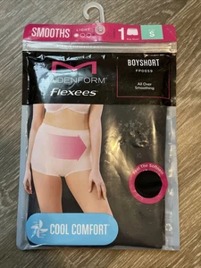 MAIDENFORM FLEXEES DAMEN BOYSHORT HÜFTGR. 34-38 - GR: DAMEN S - SCHWARZ - Bild 1 von 3