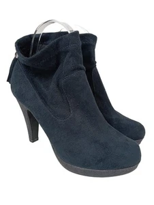MARCO TOZZI Botas deslizantes Mujeres Botines Talla EU 37 azul look casual - Imagen 1 de 5