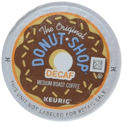Keurig Compatible Donut Shop Decaf Coffee 18 Count K Cups Extra Bold Flavor - Image 1 of 4