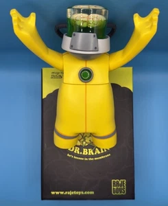 Dr. Brain Raje Toys brainchild of Robotic Industries  Jim Freckingham Vinyl  Toy - Picture 1 of 11