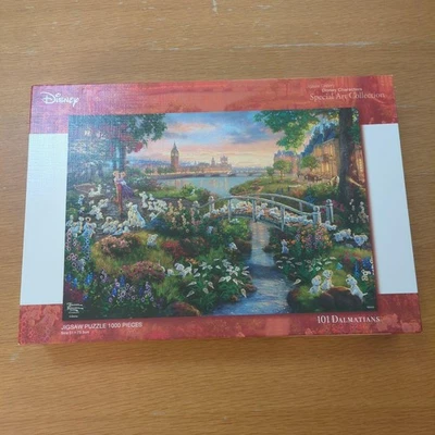 Disney 101 Dalmatians Jigsaw Puzzle 1000 Pieces Used, Damaged Box - Image 1 of 4