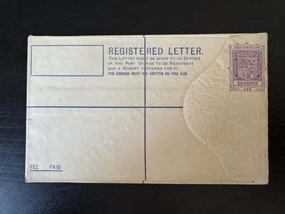 Mauricio - KGV Espécimen 20c Reg. Sobre de papelería postal PSE Foto 1 de 3