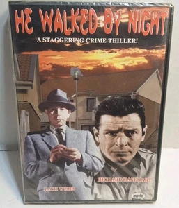 He Walked By Night DVD 1948 Black & White Jack Webb Film Noir Crime Thriller NEW - Picture 1 of 2