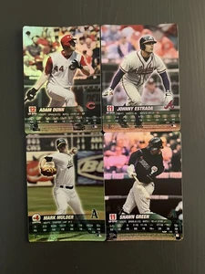 2005 MLB Showdown FOIL 4er-Set Estrada, Dunn, Mulder und grün - Bild 1 von 2