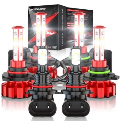 Faro LED blanco luz antiniebla haz alto bajo para Dodge Charger 2006-2009 Foto 1 de 4