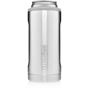 Brumate Hopsulator Slim Can Cooler Tumbler 12 oz Drink Holder Stainless Silver - Picture 1 of 1