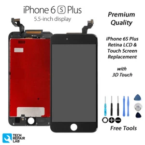 iPhone 6S Plus Replacement Retina LCD Digitiser with 3D Touch - BLACK - NEW - Picture 1 of 4