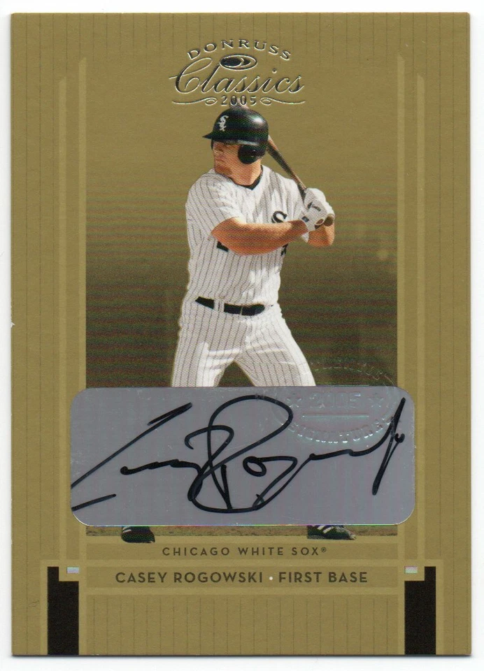 2005 Donruss Classics Rookie RC SP Auto Serial # Pick Any Complete Your Set - Image 1 of 1