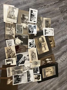 Lot of 120 Vintage Photos Early -  Mid 1900's Men~Women~Families~Kids~Cars~Homes - Picture 1 of 18