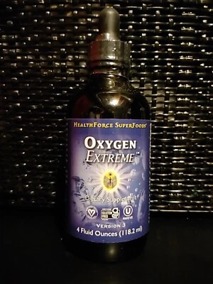 HealthForce Superfoods Oxygen Extreme 4 fl oz sem glúten, não tóxico, 🆕🚀 - Imagem 1 de 3