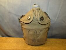 WW1 Canteen and Mess Kit with Leather Strap 512th Military F.A.F.