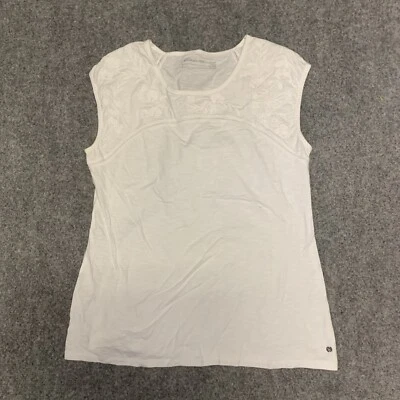 Camiseta sin mangas Eddie Bauer para mujer pequeña mediana al aire libre senderismo mezcla de algodón Foto 1 de 4