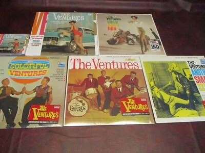 VENTURES VERIFIED 4 ORIGINAL ALBUMS MONO & COLORED DALTON MASTER STEREO 180G+CDS - Image 1 of 2