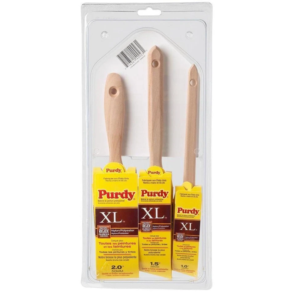 Purdy 140853100 Paint Brush, Size XL - 3 Pack