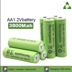 1-20 Pack AA Universal Rechargeable Battery Ni-MH 3800mAh 1.2V Batteries - Picture 1 of 20