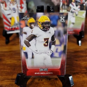 2020 Leaf Draft Red Eno Benjamin #31 Rookie RC - Picture 1 of 7