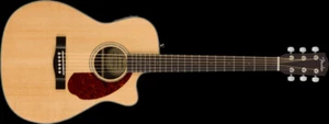 Fender Classic Design CC-140SCE Concert Natural Electro Acoustic Guitar & Case - Picture 1 of 8