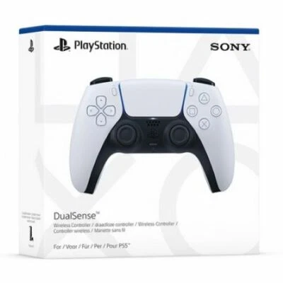 CONTROLLER ORIGINALE SONY PLAYSTATION 5 PS5 DUALSENSE WHITE WIRELESS V2 - Immagine 1 di 2