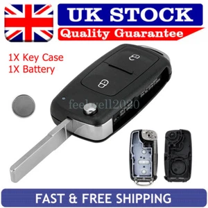 For VW Amarok 2010 2011 2012 - 2019 2020 2 Button Remote Flip Key Fob Shell Case - Picture 1 of 9