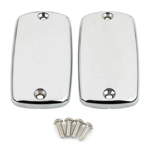 Chrome Front Brake Reservoir Fluid Cover Cap for Honda Goldwing GL1500 GL1800 - Picture 1 of 6