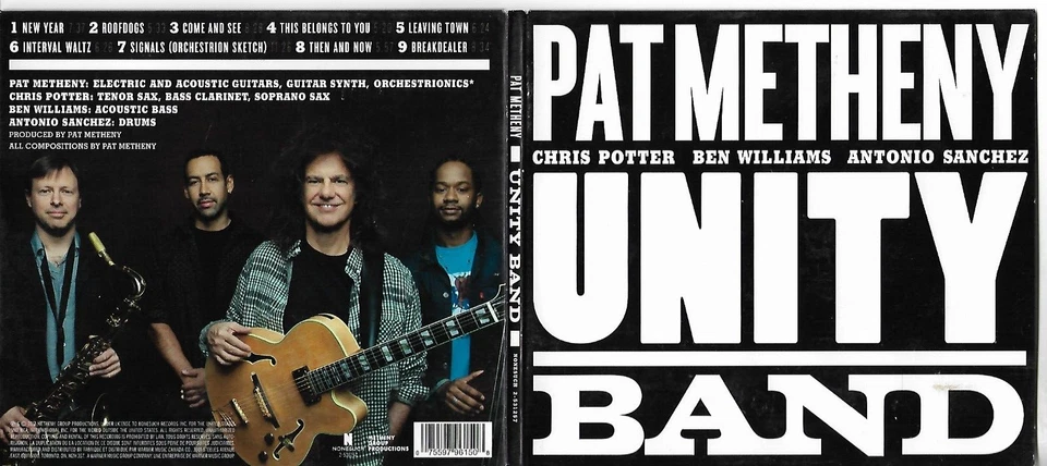 PAT METHENY UNITY BAND NONESUCH 531257-2 - Image 1 of 1
