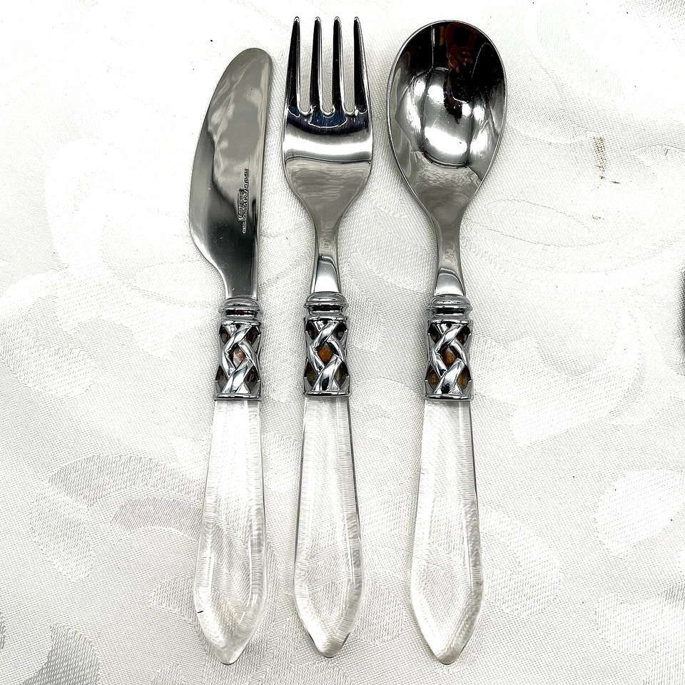 JUEGO DE 3 UTENSILIOS PARA NIÑOS BUGATTI ALADDIN BAMBINO Foto 1 de 4